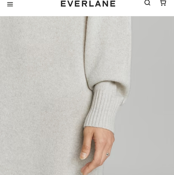 EVERLANE The Cashmere Midi Dress - Picture 8 of 13